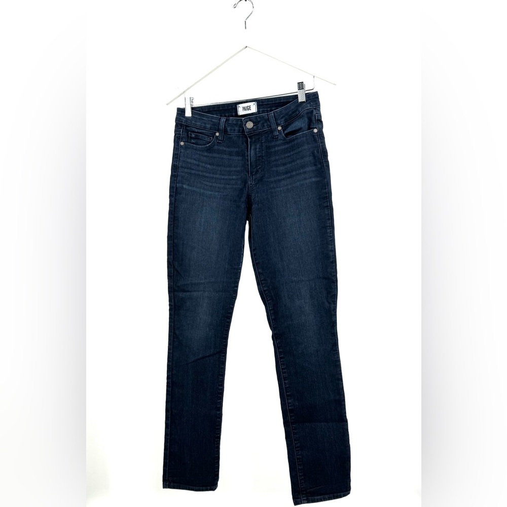 Paige Skyline Skinny Dark Blue Jeans Size 29